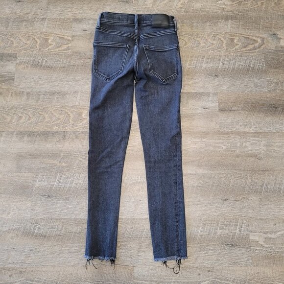 DENIM FORUM | Aritzia The Nico Mid Rise Skinny Crop Denim Jeans | Sz. 24 - Picture 7 of 8